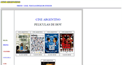 Desktop Screenshot of cineargentino.com
